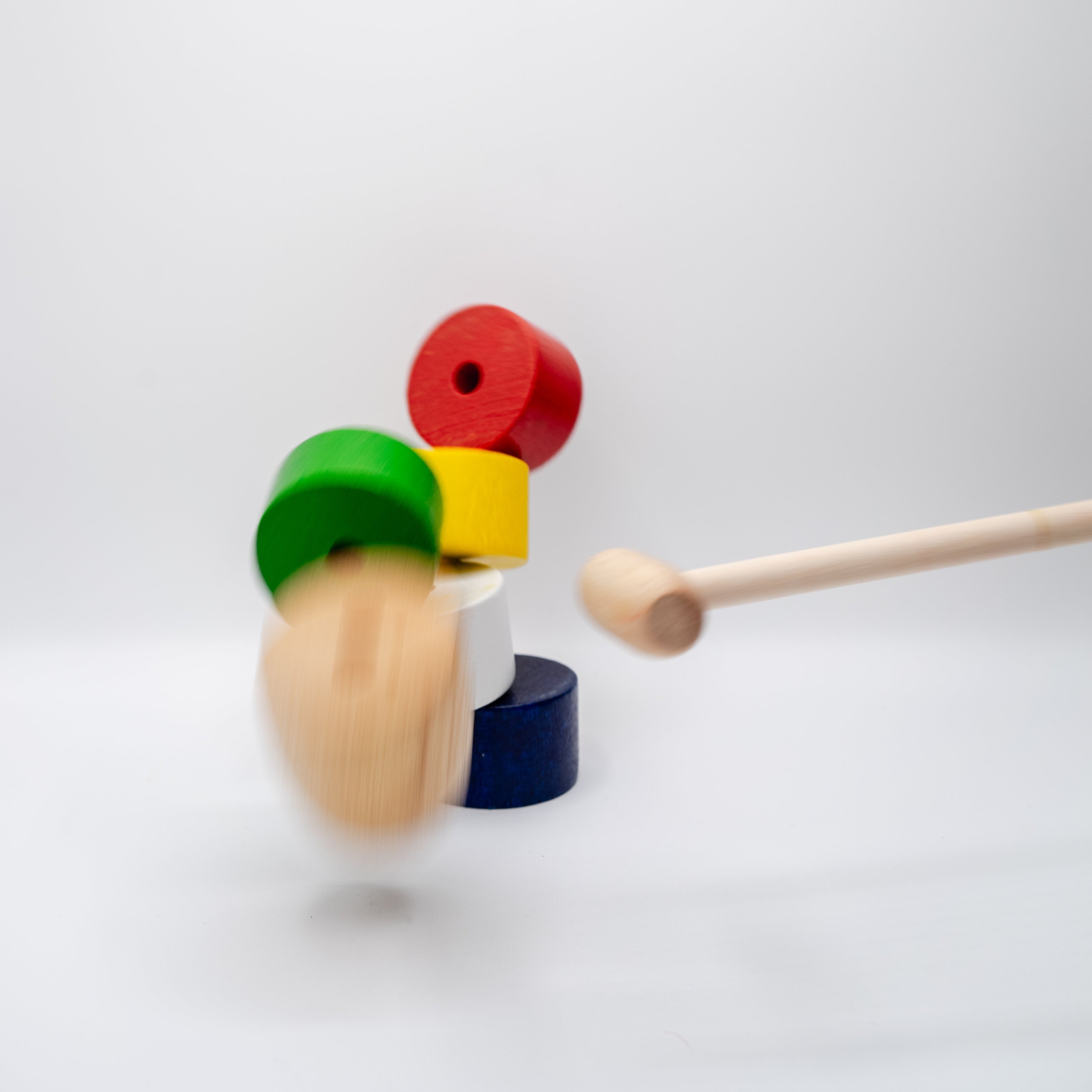 Wooden Japanese Daruma Otoshi